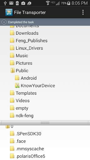 Mobile SFTP(Secure FTP Client) screenshot 13