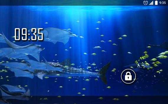 Aquarium Screen Live Wallpaper screenshot 4