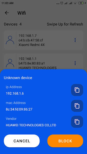 Who is on my WIFI - WIFI Inspector & WIFI Scanner screenshot 5