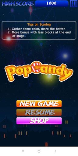 Pop Candy screenshot 1