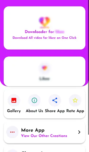 likee Downloader Video  for - without watermark‏ screenshot 1