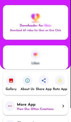 likee Downloader Video  for - without watermark‏ screenshot 1