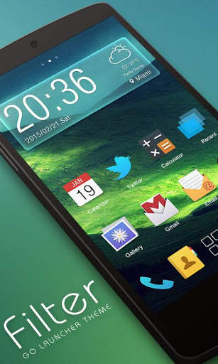 Filter GO Launcher Theme screenshot 1
