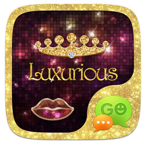 GO SMS LUXURIOUS THEME 1.0