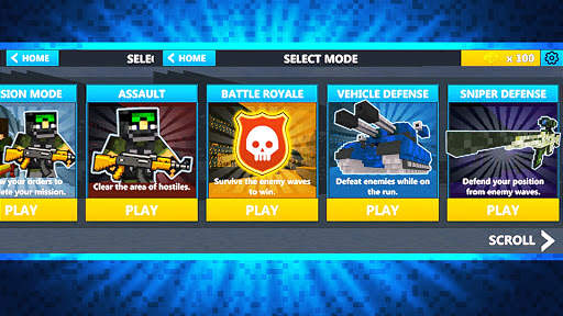 Cube Wars Battle Survival screenshot 2