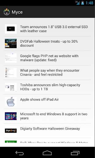 Myce.com News screenshot 1