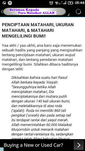MALAIKAT - Sifat dan Tugasnya screenshot 7