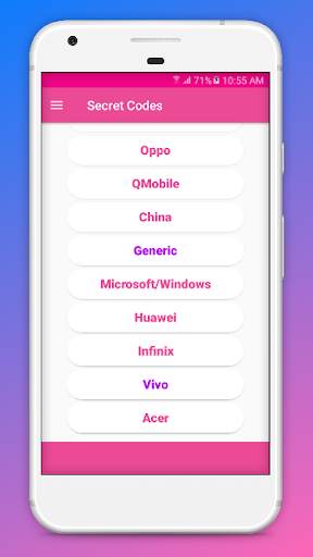 All Mobiles Latest Secret Codes 2020 screenshot 1