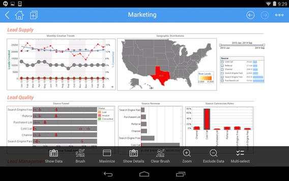 InetSoft Mobile Version 12.1 screenshot 5