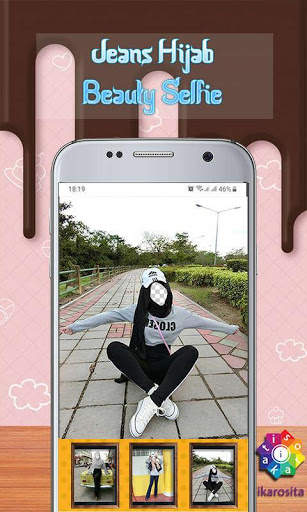 Hijab Jeans Beauty Selfie screenshot 5