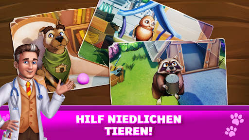 Pet Clinic: Gratis-Rätselspiel mit süßen Tieren screenshot 2