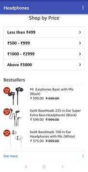 Online Shopping Headphones at Amazon screenshot 4