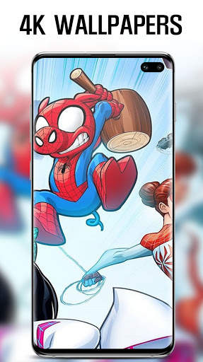 Best Spider Friend Live Wallpaper HD 4K screenshot 7