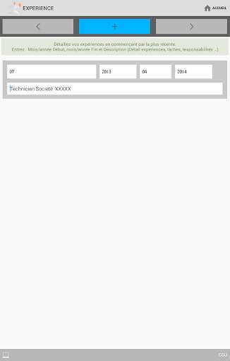 CV Word gratuit by 1cv1-mobile screenshot 5