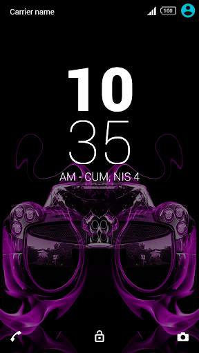 For Xperia Theme Speed Car screenshot 3