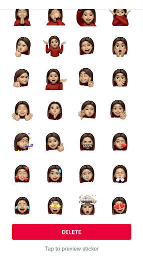 Avatar stickers for Whatsapp screenshot 3