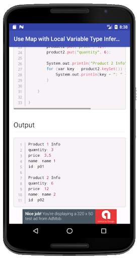 Learn Java 10 With Real Apps скриншот 4