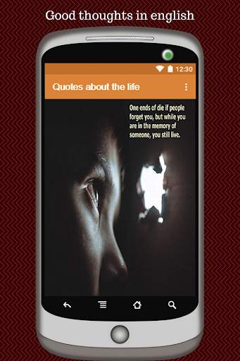 Good Thoughts in English Quotes About the Life screenshot 5