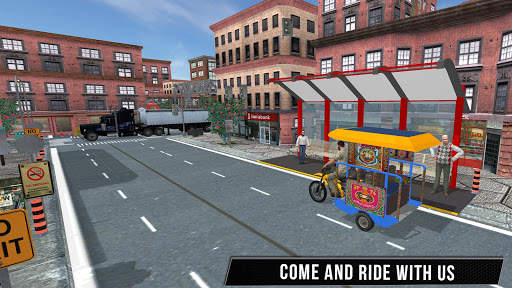 City Tuk Tuk Chingchi Drive 3D screenshot 11