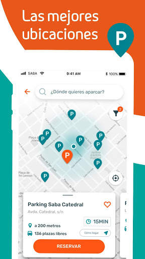 Saba - App reserva de parking screenshot 5