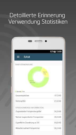 System Status Pro - CPU und Geräte Info screenshot 2