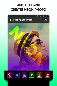 Neon Effect - Glitzy Shape Name Art screenshot 3