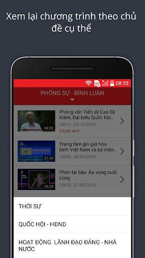 Quốc Hội TV screenshot 2
