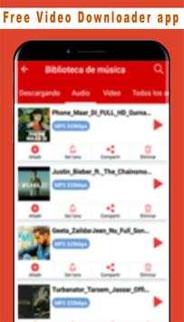 تنزيل الموسيقى والفيديوهات screenshot 1