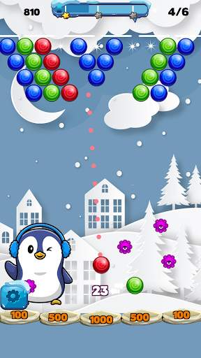 Bubble Snow Game screenshot 3