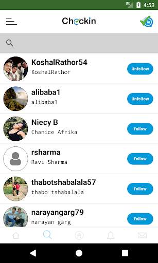 Check'In - Social App, Free Chat & Share Photos ! screenshot 8