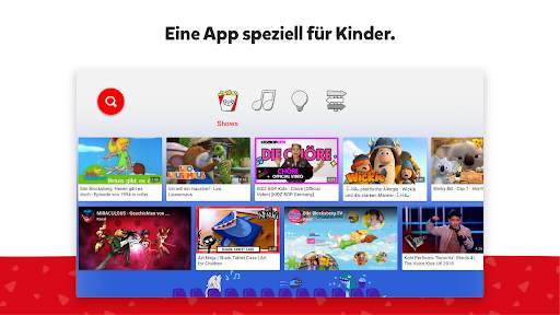 YouTube Kids for Android TV screenshot 1
