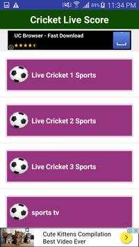 Cricket TV All Live Channels screenshot 2