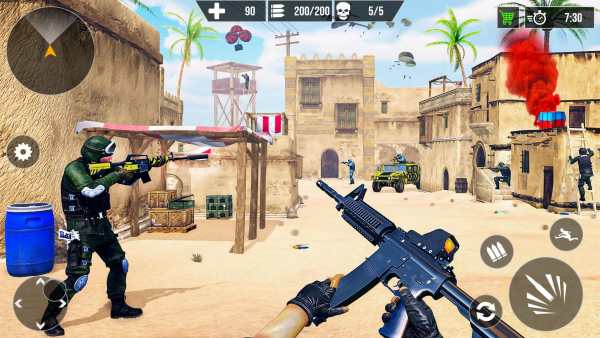 FPS Gun Commando Shooting Game screenshot 2