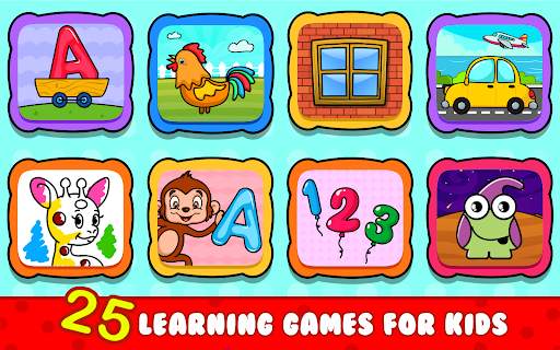 Balloon Pop Kids Learn Alphabets, Numbers & Colors screenshot 1