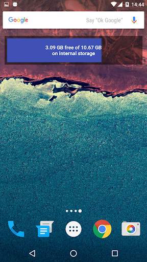 Simple Disk Space Widget screenshot 2
