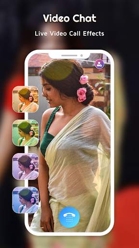 Girls Video Call : Desi Girl Video Call-Prank screenshot 4