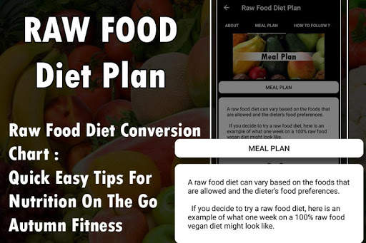 Raw Food Diet Plan 2 تصوير الشاشة