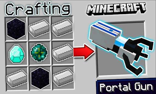 Portal Guns Mod for Minecraft PE screenshot 1