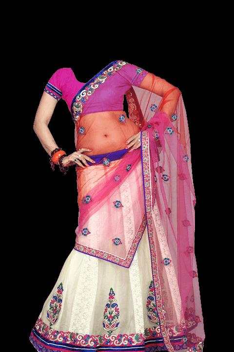Women Saree Photo Frames 1 تصوير الشاشة