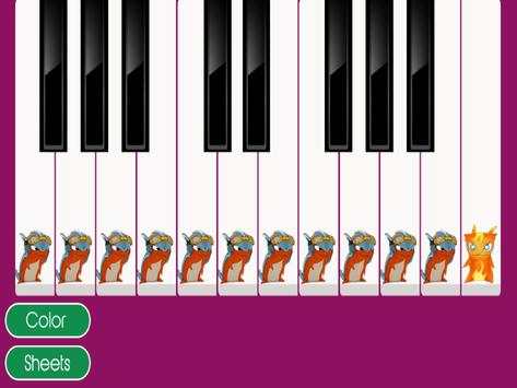 Bajoterra piano screenshot 2