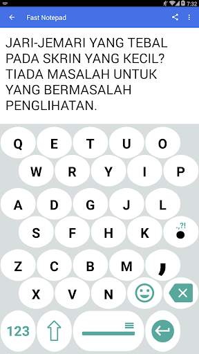 1C Big Keyboard screenshot 1