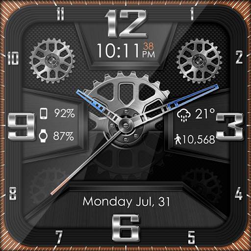 Carbon Gears HD Watch Face screenshot 13