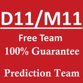 Prediction Team( Dream11/MyTeam11) Guaranteed Won 1.0
