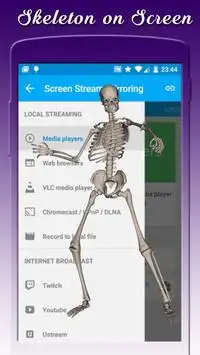 Skeleton Dance On Screen Prank screenshot 2