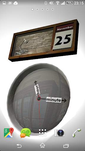 Clock and Calendar 3D स्क्रीनशॉट 19