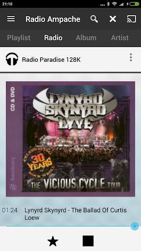 Radio Ampache screenshot 1
