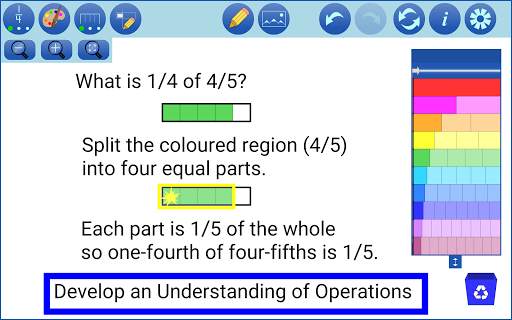 Fraction Strips by mathies screenshot 14
