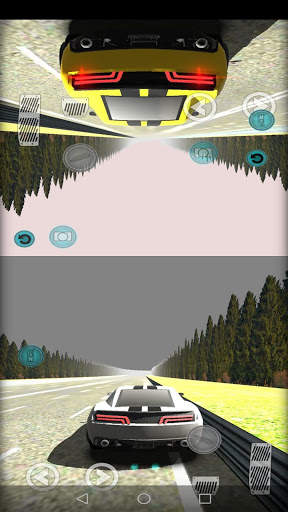 Two Player Racing 3D - 2 Player Car Race screenshot 2
