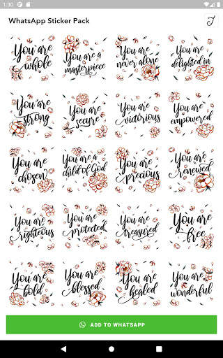 WAStickerApps - Your Identity in Christ WhatsApp screenshot 5