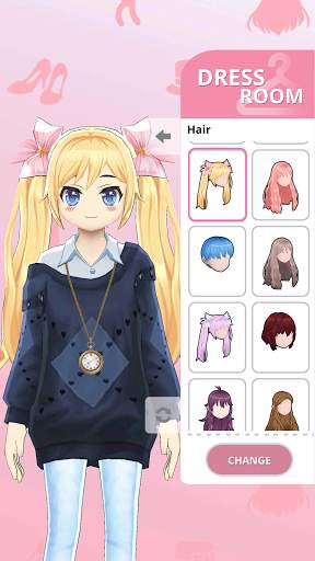 Girl-Styledoll Fashion Show - 3D Avatar maker screenshot 6